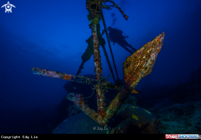 A Model and wreck