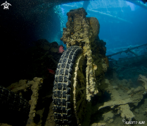 A Motocicleta del thistlegorm