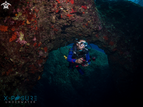 A Cave Diving