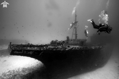 A Stella Maru shipwreck 25 m,Mauritius 