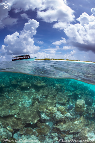 A Maldives scenery