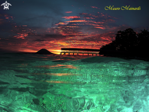 A Sunset in Indonesia