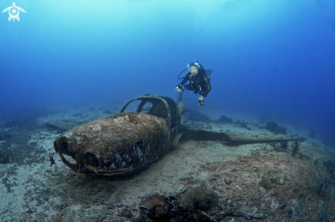 A Flugzeug Wrack Philippinen