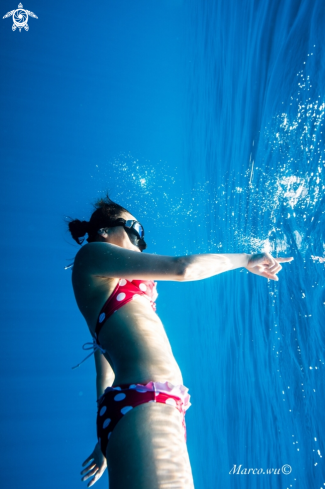 A Diver & Ocean