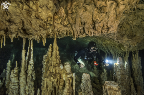 A cave diver