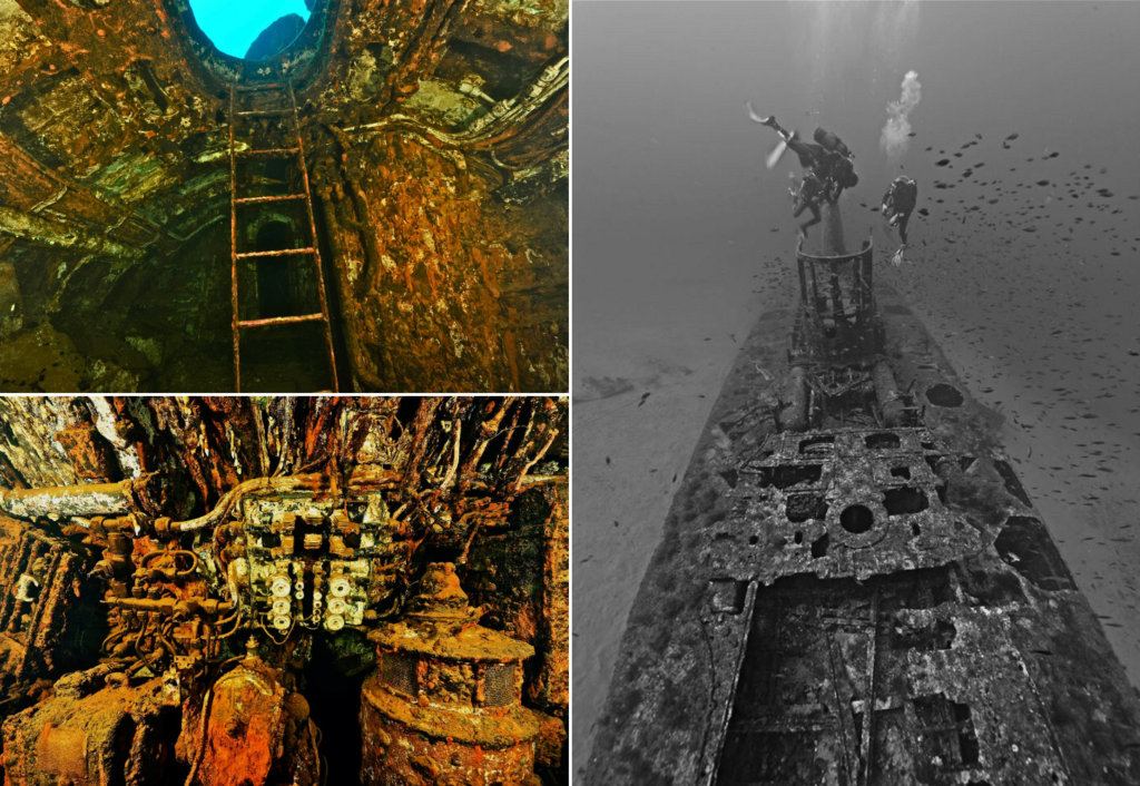 Inside Rubus Submarine