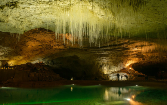 Cave of Choranche in Vercors Region
