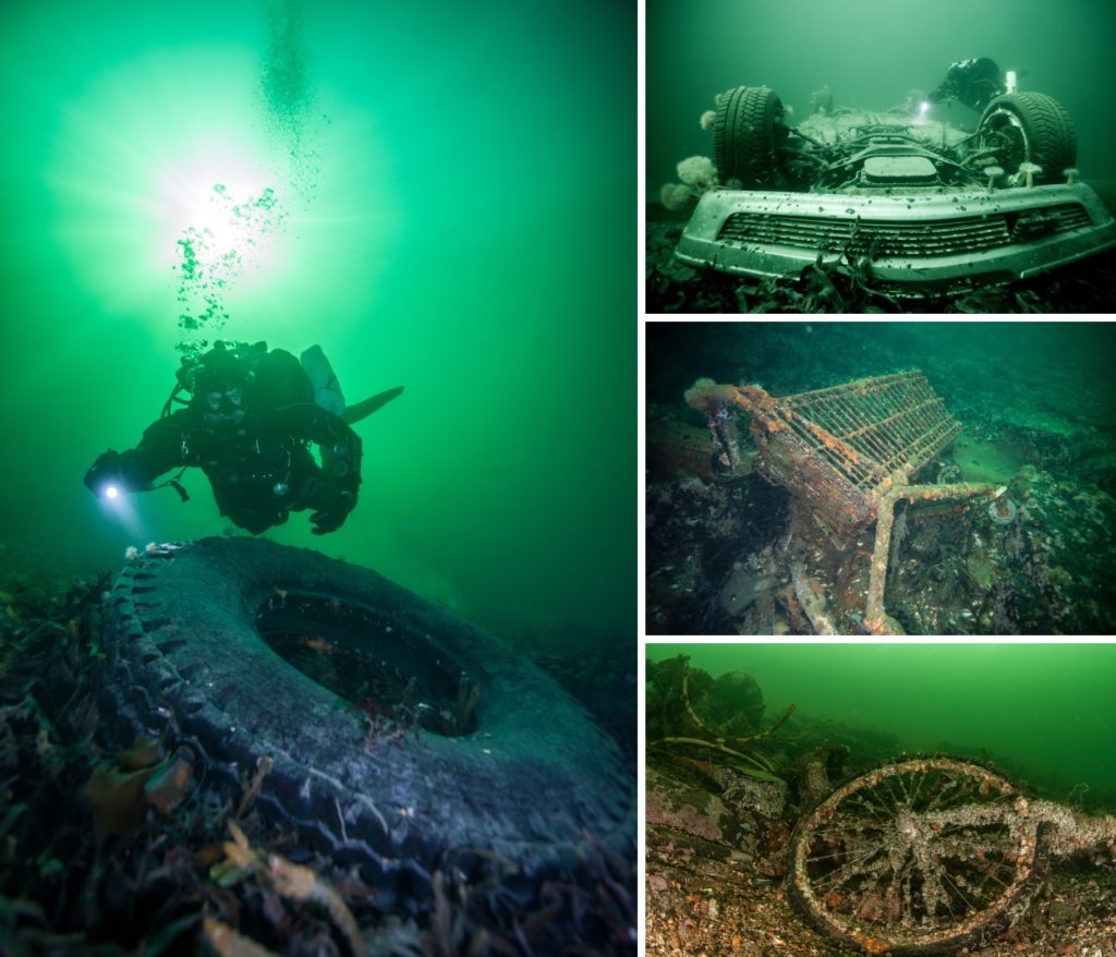 Cleaning the see